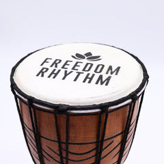 Small Pro Djembe Drum - Freedom Rhythm (high) - Small 30cm (15cm Dia) product image 5