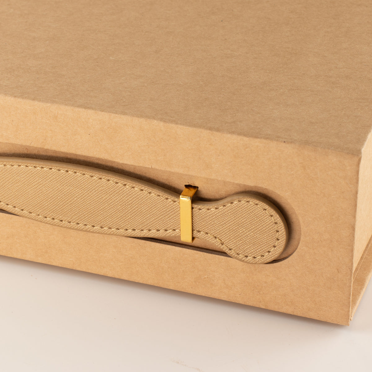 Flat Pack Gift Box - Med Hamper (24x18.2x8cm) - Brown Craft - product image 4