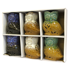 Classic Rustic Oil Burner - Owl Side-on (assorted) product image 2
