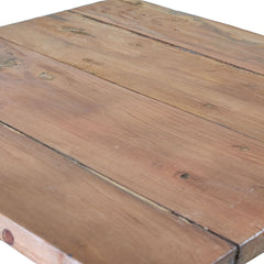 Square Folding Coffee Table - 50cm - Recycled Wood product image 5