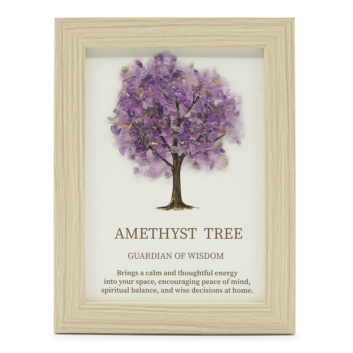Gemstone Picture - Tree of Life - Amethyst (20x14.7x1cm) product image 3