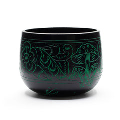 Cauldron Singing Bowl - Magic Mushroom - Green (15cm) product image 6