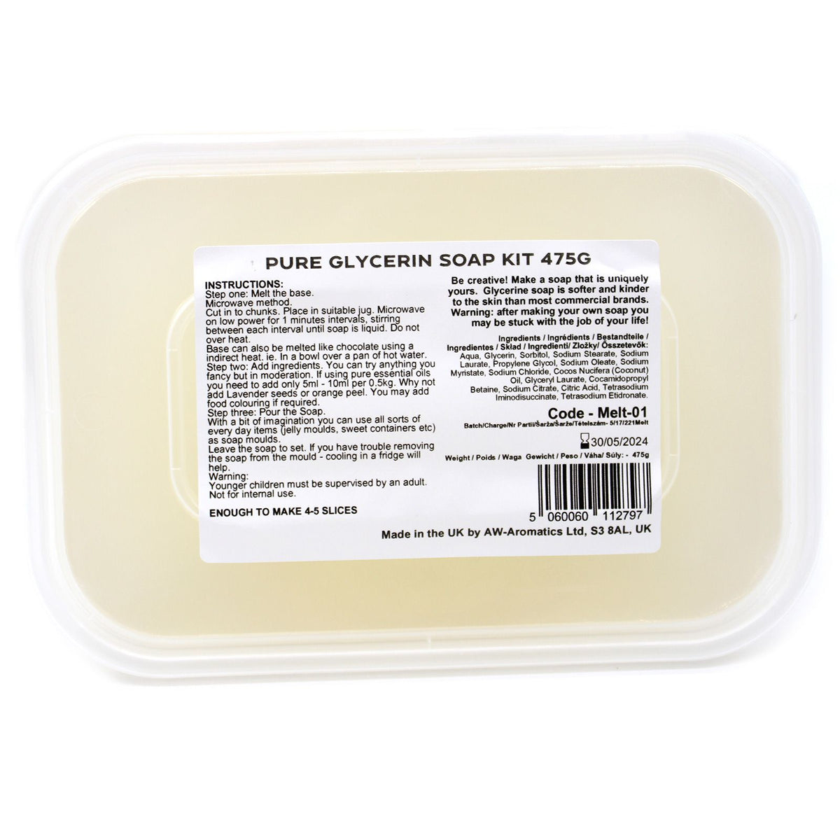 Melt and Pour 475g Soap Kit product image 5