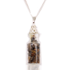 Bottled Gemstones Necklace - Tiger Eye product image 5