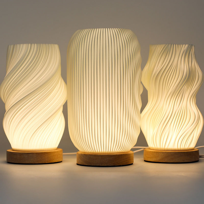 New Wave Lamp - USB - 3 settings - Cloud Twisted product image