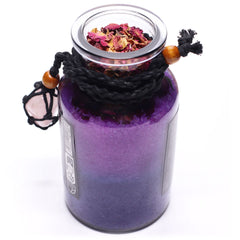 Ancient Witch Bath Spell Potion & Rose Quartz Crystal Amulet - Love product image 3