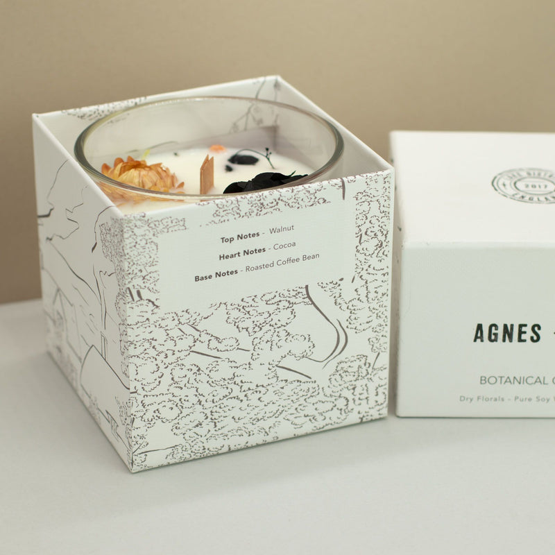 Agnes + Cat Botanical Soy Wax Candle - Lakeland Mocha product image