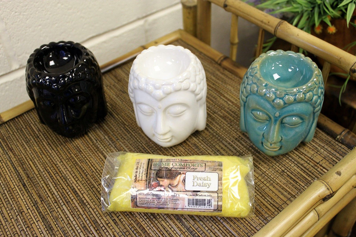 Buddha Oil Burner - White product image 3