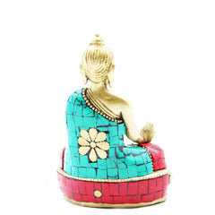 Brass Buddha Figure - Hands Down - 11.5 cm product image 4
