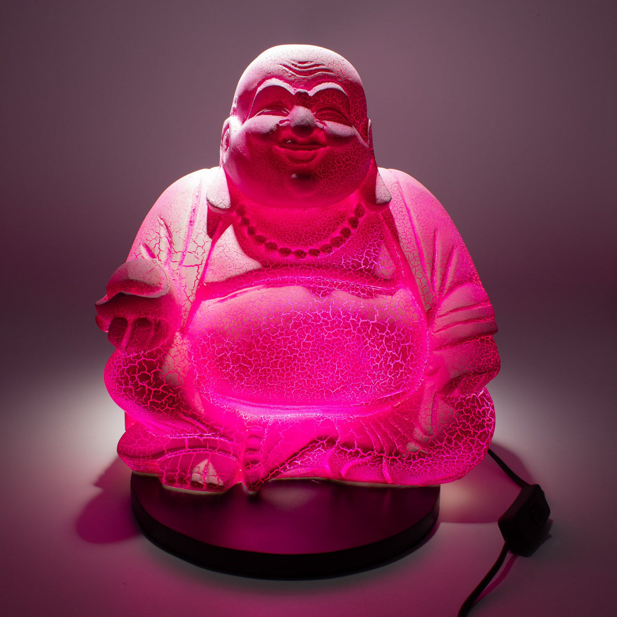 Laughing Buddha Lamp Dragonfruit - Round Stand product image 3