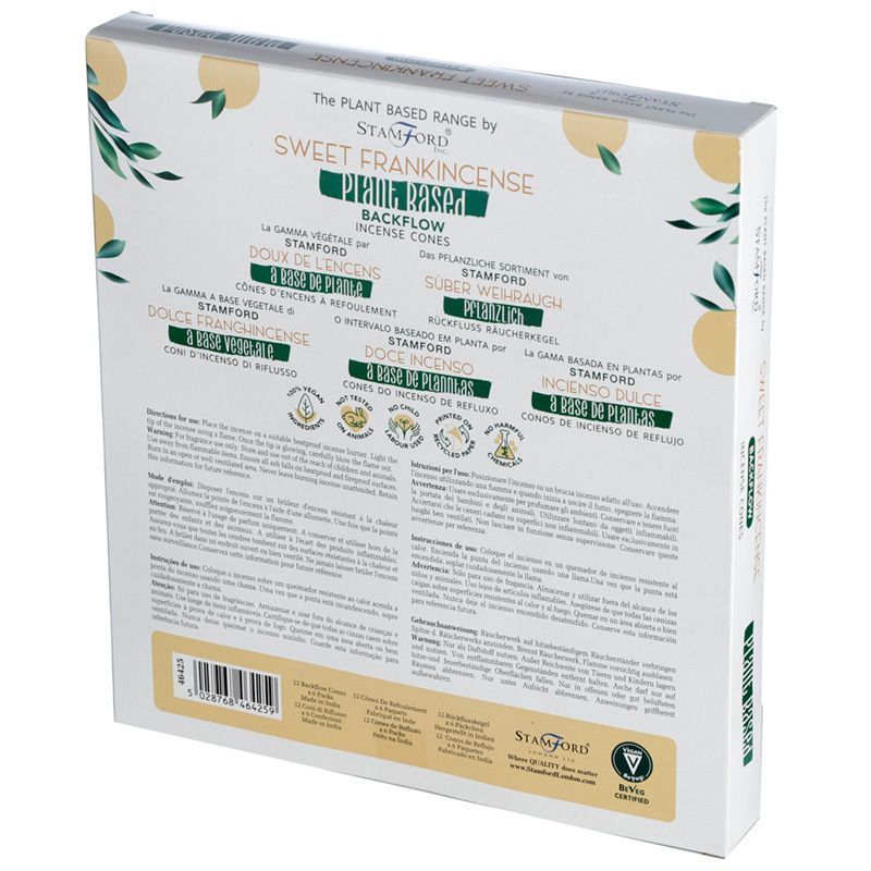 Plant Based Backflow Incense Cones - Sweet Frankincense product image 2