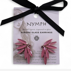 Soft Pink - Vintage Glass - Faries - Earrings product image 3