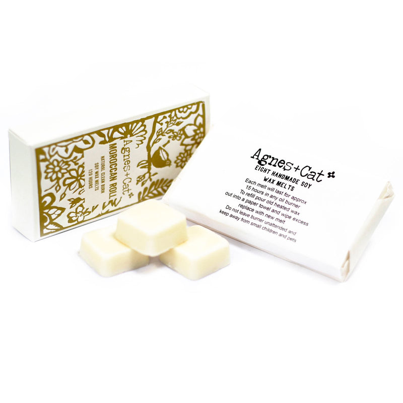 Agnes + Cat Box of 8 Wax Melts - Moroccan Roll product image
