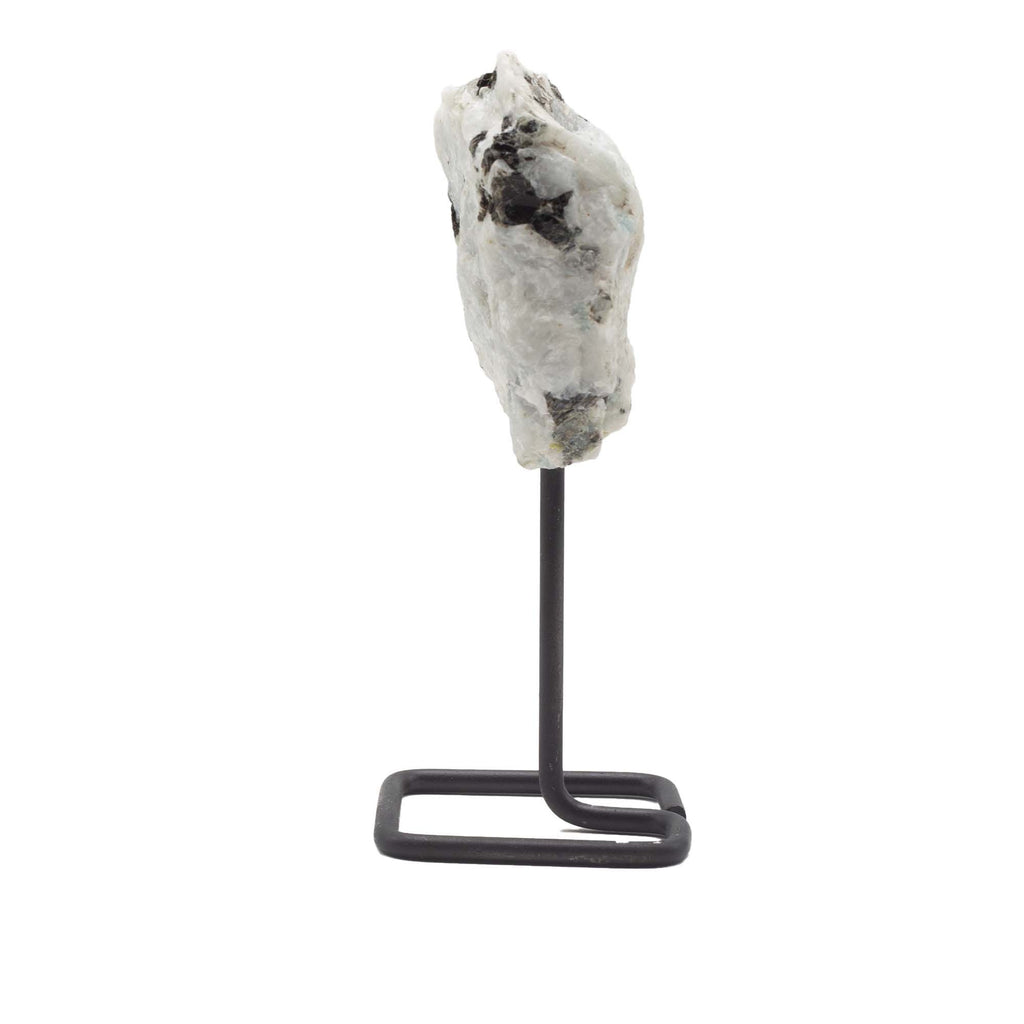 Mineral Specimen on Metal Stand - Rainbow Moonstone product image 2