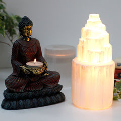 Natural Selenite Tower Lamp - 20 cm product image 2