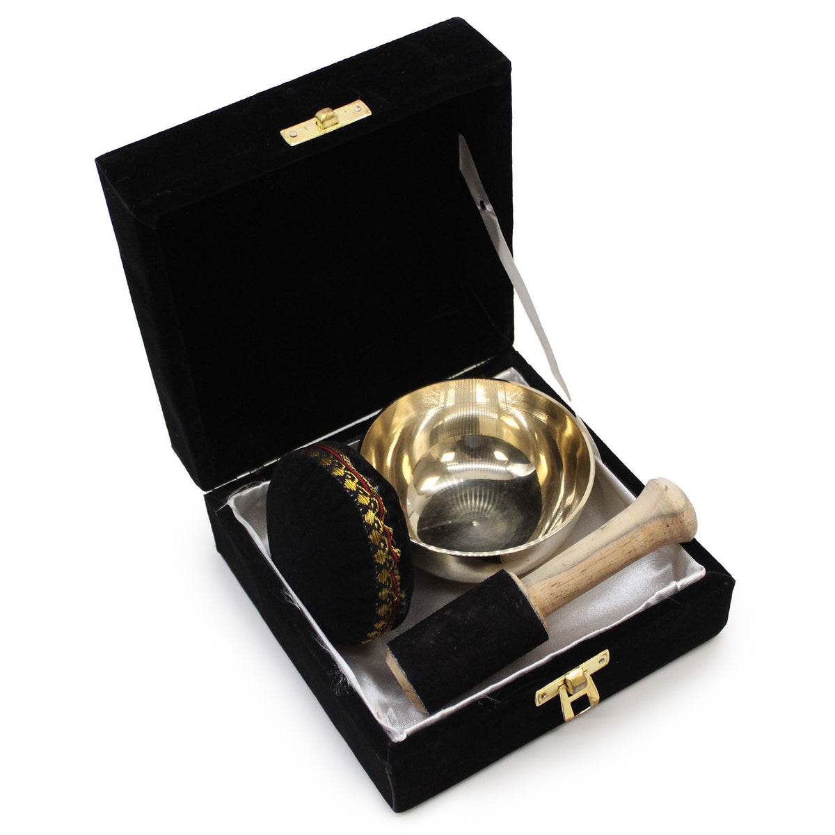 Brass Singing Bowl Gift Set - 9cm product image 4
