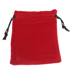 Quality Velvet Pouch - Red 10x12cm product image 5