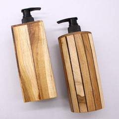 Natural Teakwood Soap Dispenser - Square product image 3
