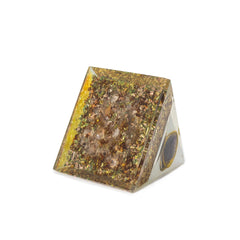 Med Organite Pryamids 7x6cm - Wrapped Amythist - Copper Chips product image 4