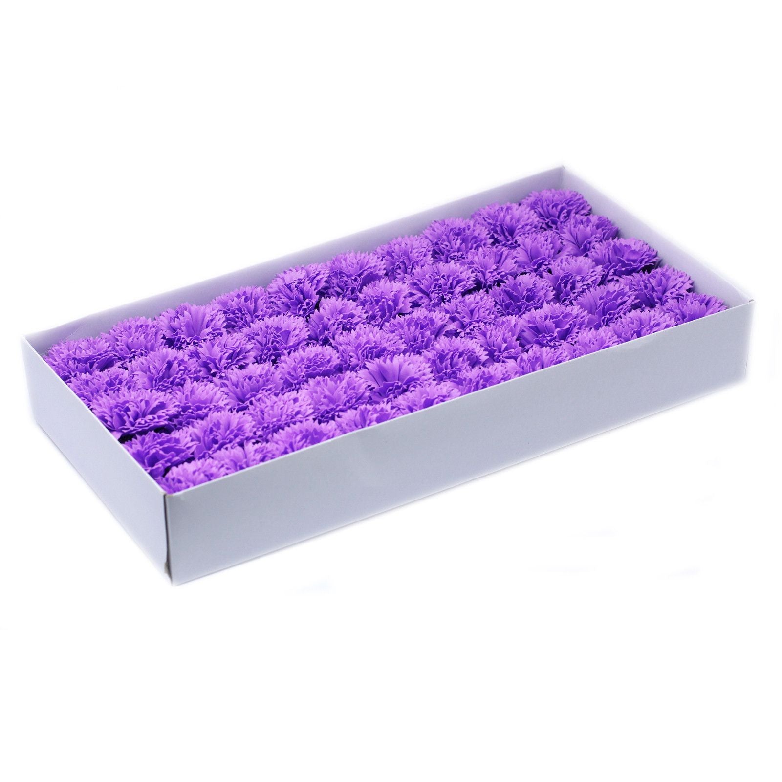 Craft Soap Flowers - Carnations - Violet product image