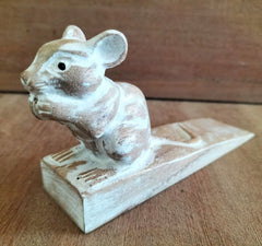 Hand carved Doorstop - Dormouse product image 3