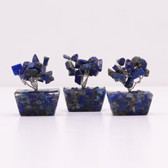 Mini Gemstone Tree On Orgonite Base - Sodalite (15 stones) product image 5