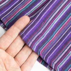 Nomad Sari Grandad Shirt - Black Purple - Large product image 8