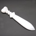 Selenite Lrg Ritual Knife - Spiral (25cm) product image
