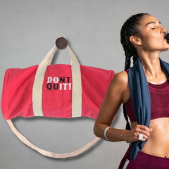 Don't Quit Gym Bag - Cherry Pink product image 3