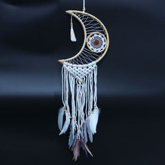 Protection Dream Catcher - Macrame Moon product image 2