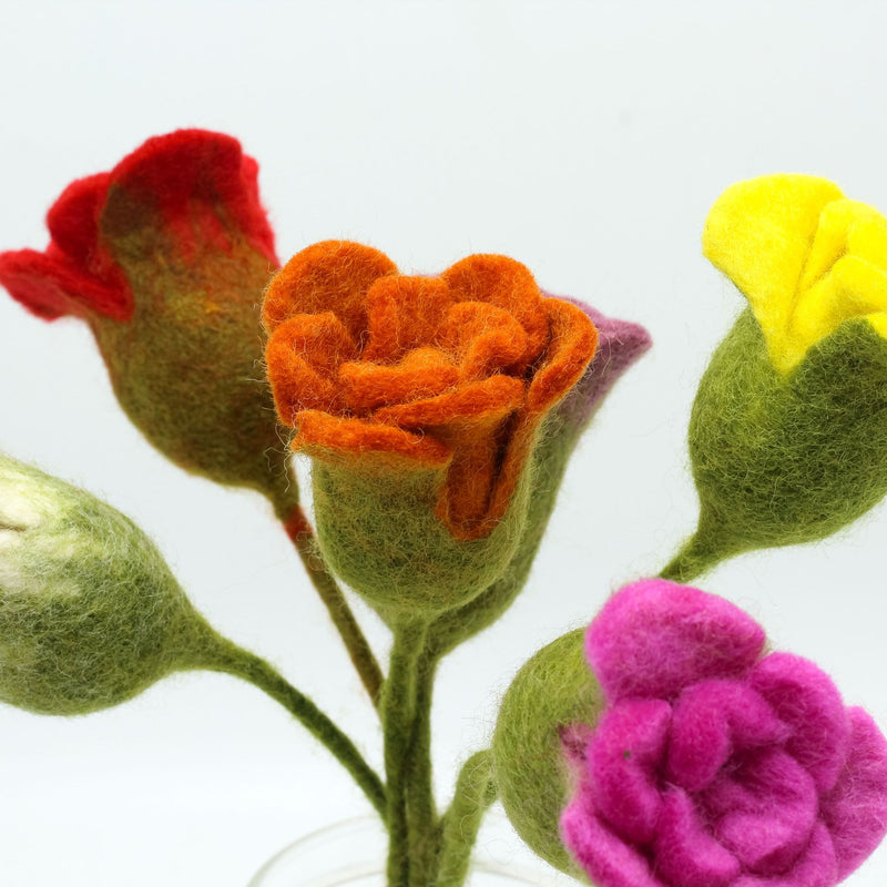 Felt Flowers - Roses (assorted colours) product image