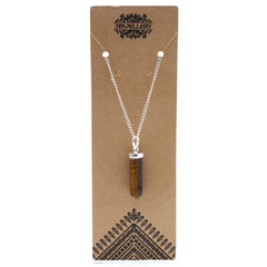 Gemstone Classic Point Pendant - Tiger Eye product image 2