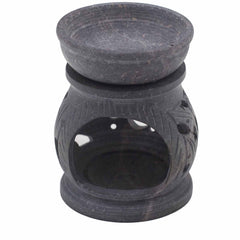 Small Soapstone Oil Burner 8cm - Om product image 3