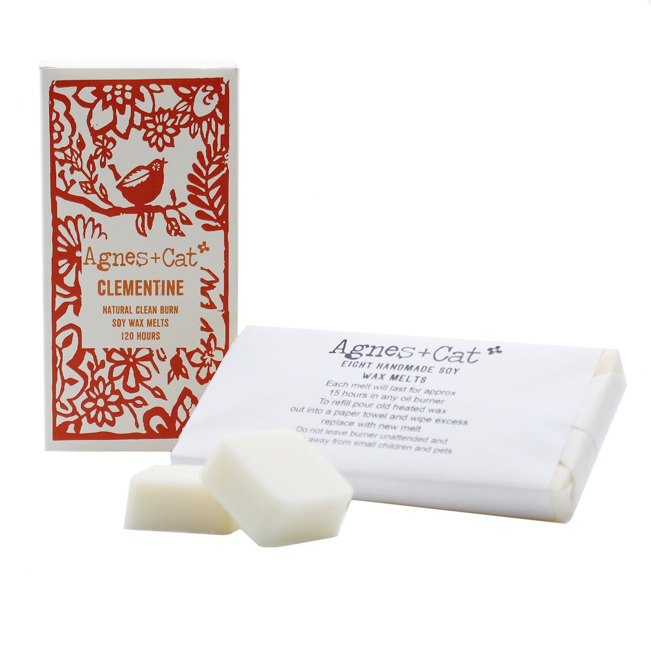 Agnes + Cat Box of 8 Wax Melts - Clementine product image