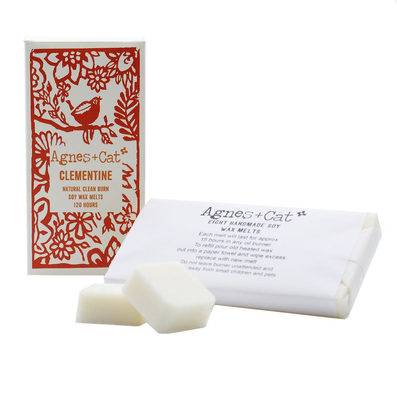 Agnes + Cat Box of 8 Wax Melts - Clementine product image