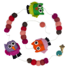 Felt Wall Hanging -Owls (random colours) product image 6