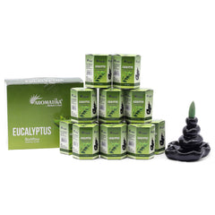 Pack of 10 Masala Backflow Incense - Eucalyptus product image 6