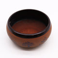 Earth Powder Singing Bowl - Clay Om Buddha - 16cm product image