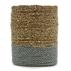 Seagrass & Abu-Abu Raffia Set - 2 Vase & 2 Bins product image 8