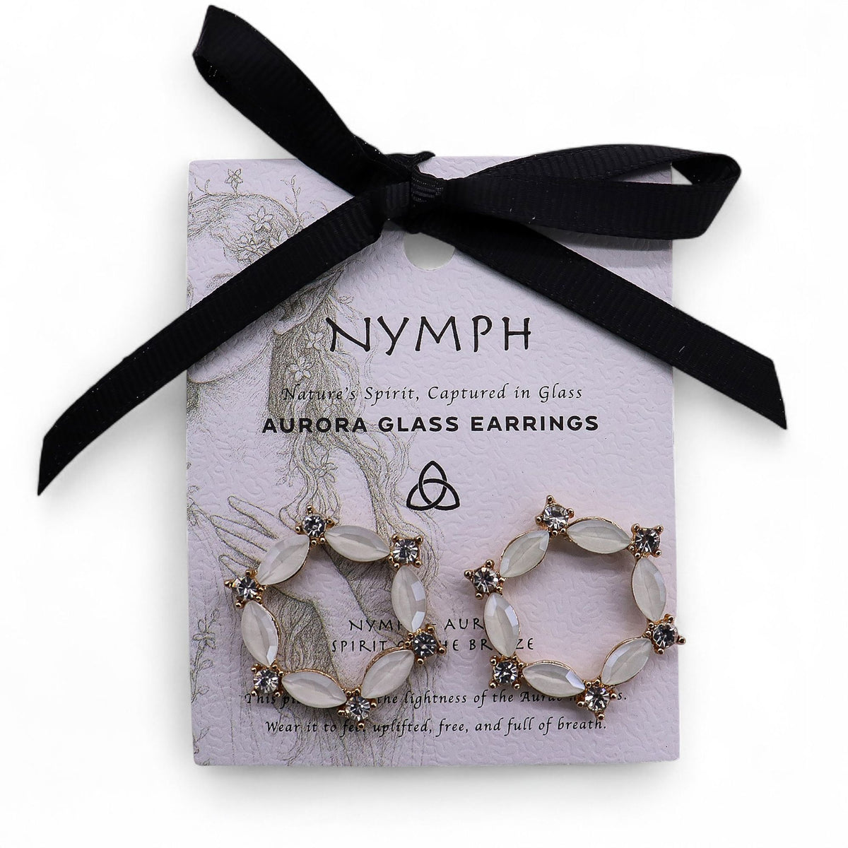 Pearl - Vintage Glass - Loop - Earrings product image 3