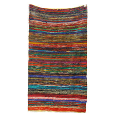 154 x 90cm Luxury Rag Rug - Yellow product image 4