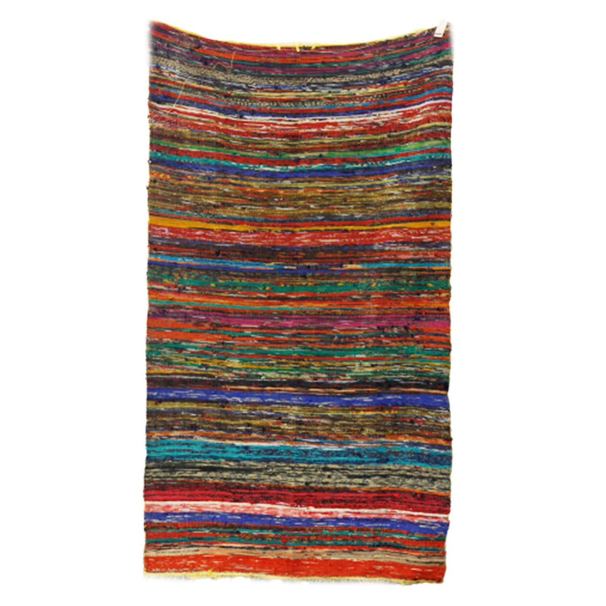 154 x 90cm Luxury Rag Rug - Yellow product image 4