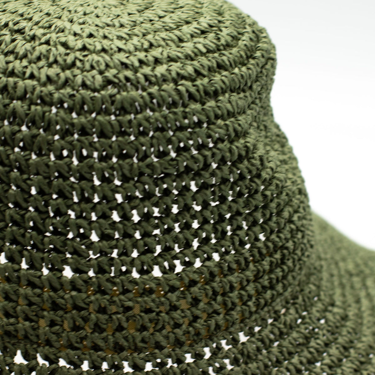 Nomad Sari Floppy Straw Sun Hat - Moss Green product image 3
