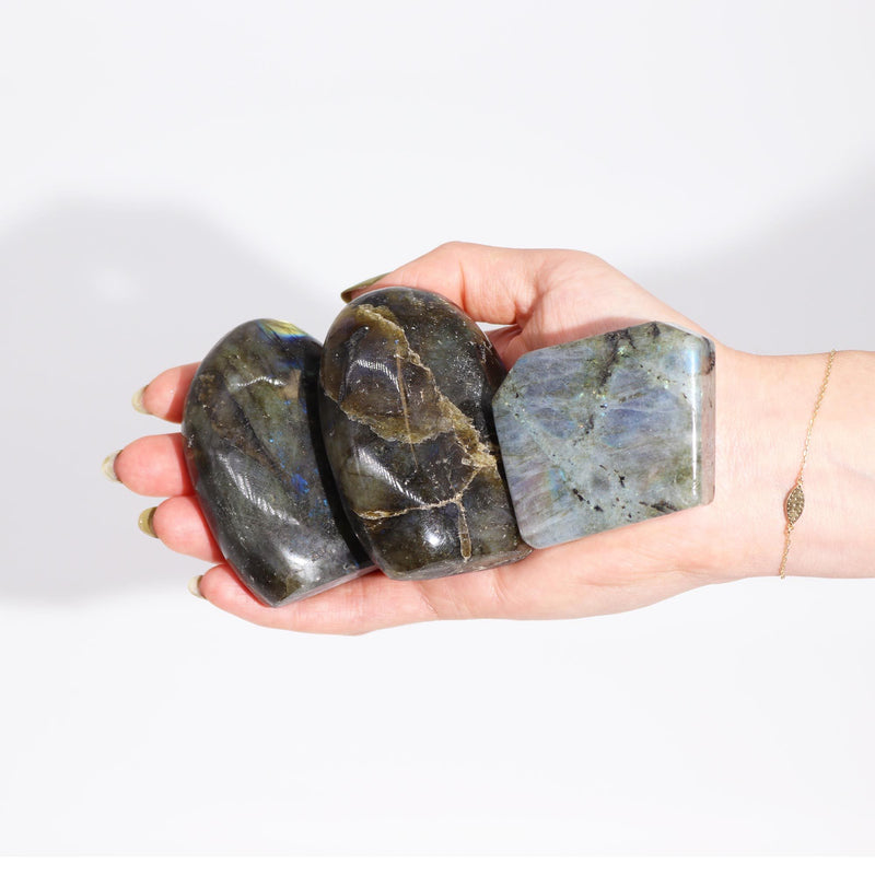 Madagascar Labradorite Tomb Stone (approx 80-100gms 50-70mm) product image
