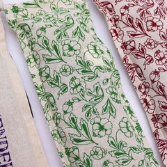 Natural Cotton Wheat Bags - Green product image 3