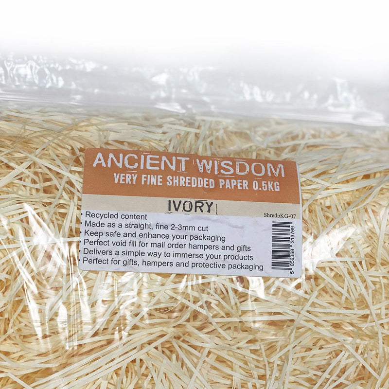 Very Fine Shredded paper - Ivory (0.5KG) product image