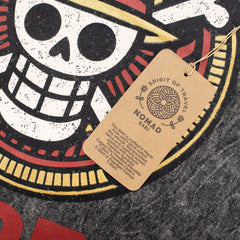 Nomad Sari Stonewashed Cotton T-Shirt - Rebel - Charcoal - Medium product image 4