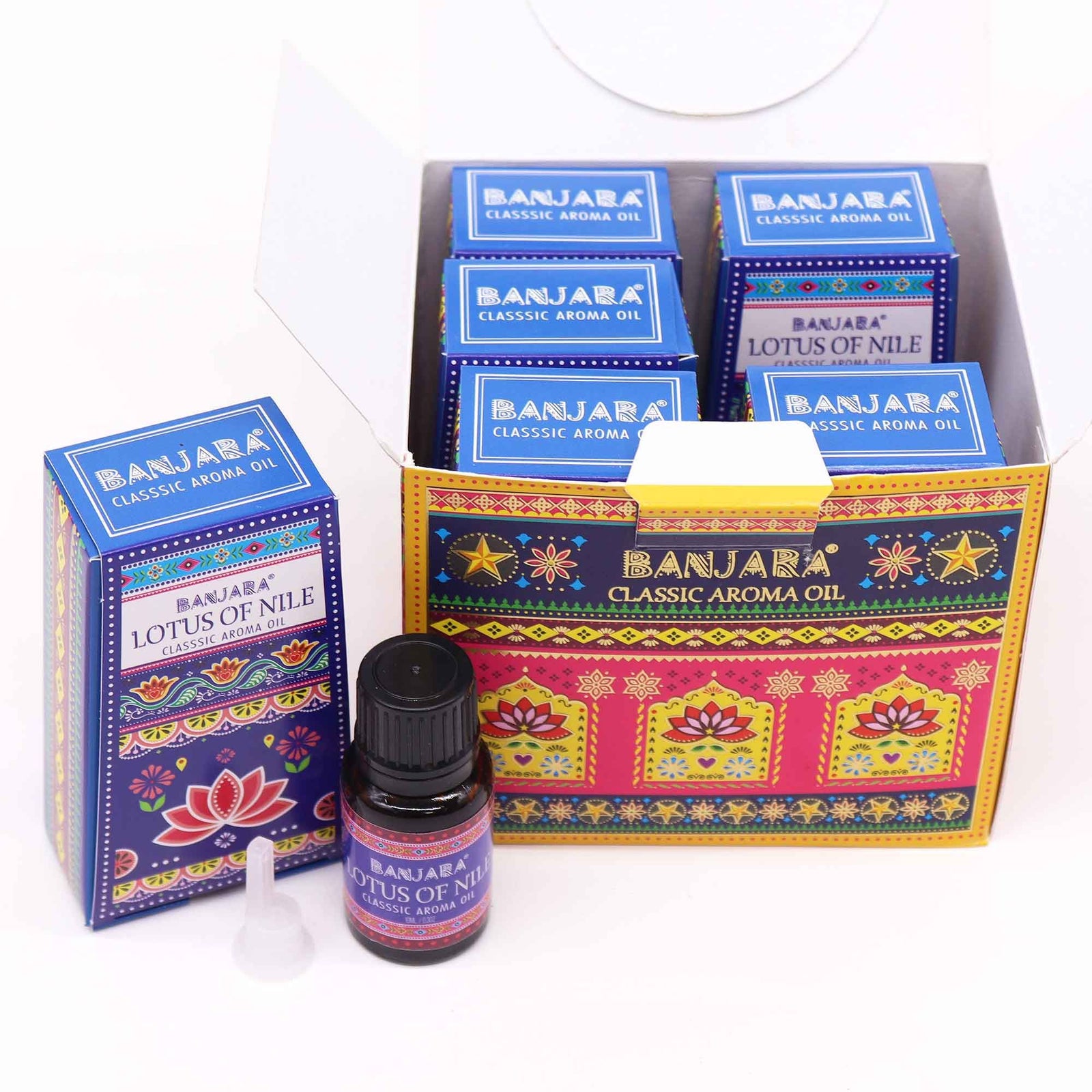 Banjara Indian Fragrance Oil 10ml - Lotus of the Nile product image