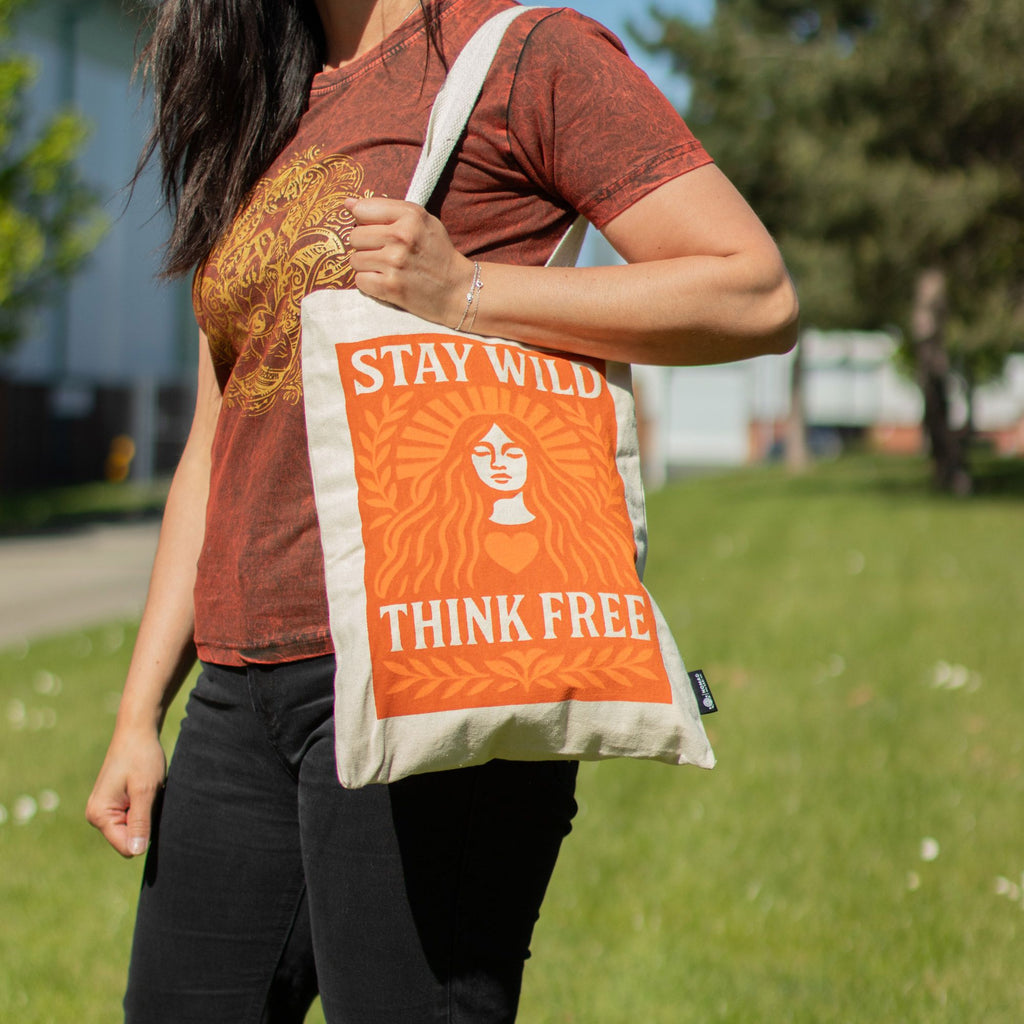 Nomad Sari Iconic Toni Tote Bag - Stay Wild - Natural 10oz product image 7