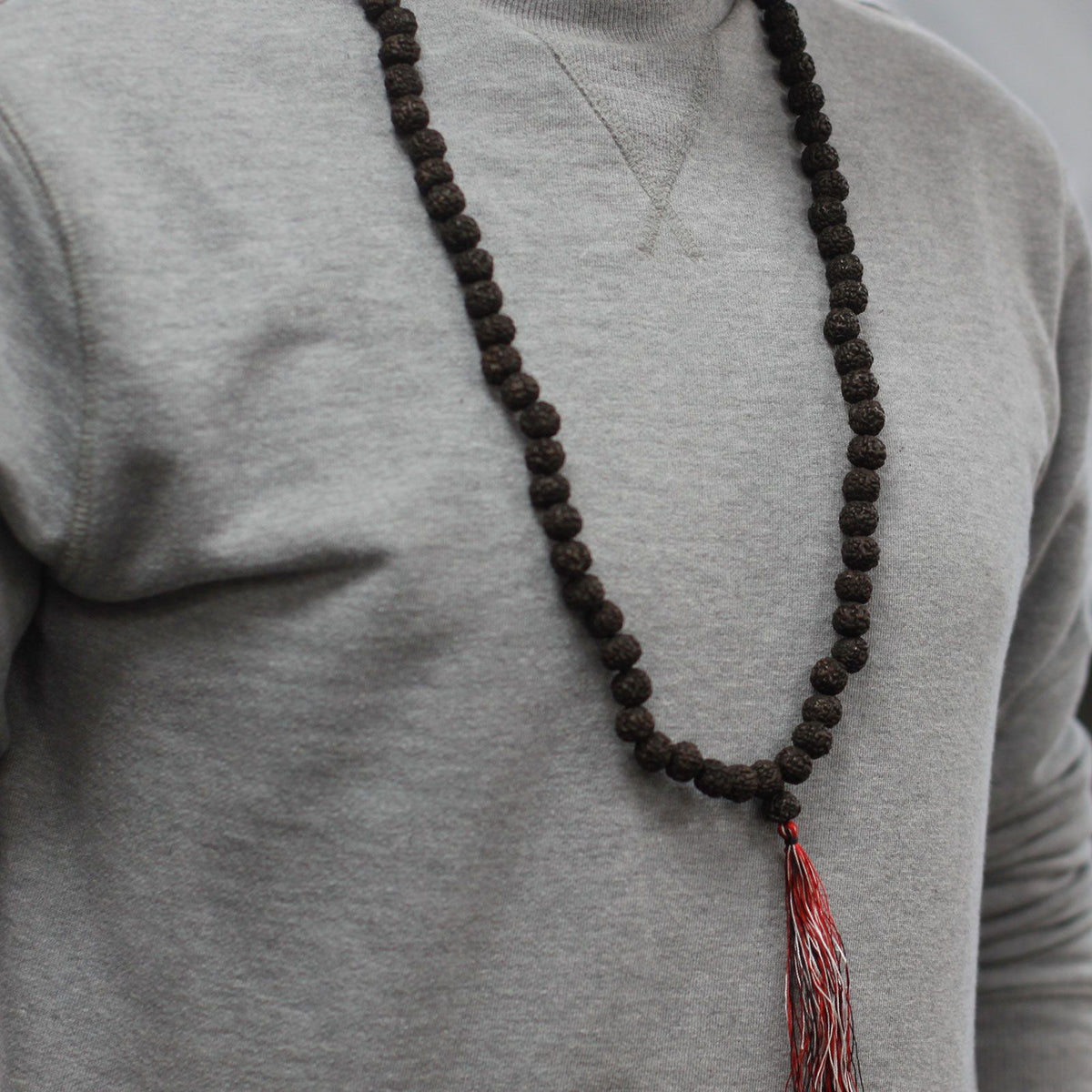 108 Rudraksha Mala - Dark product image 3